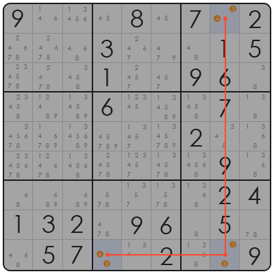 swordfish pattern sudoku